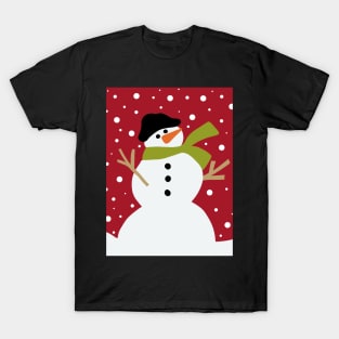 Cute snowman T-Shirt